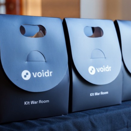Kits do War Room, entregues aos participantes